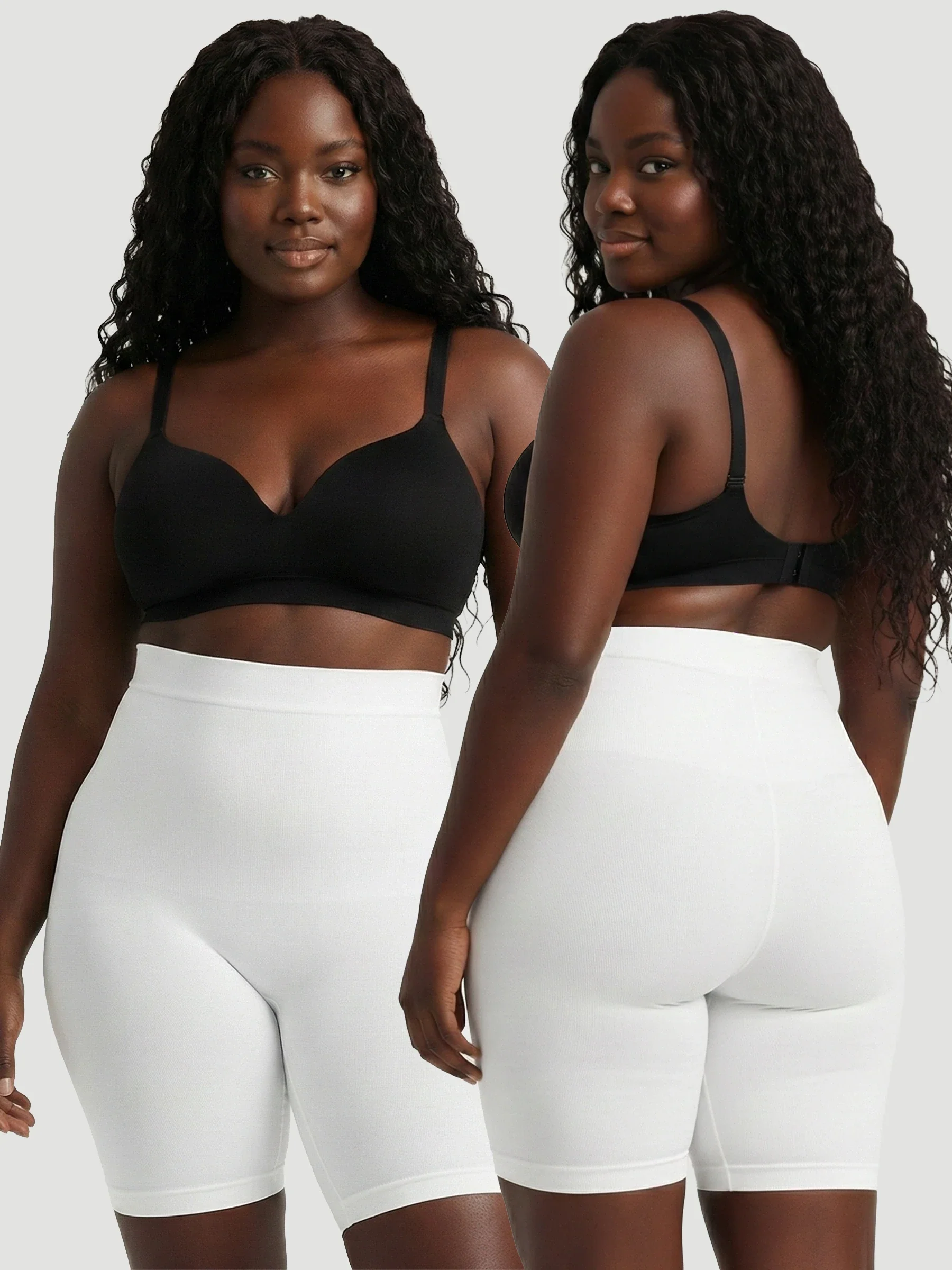 2-Pack High Waisted Shaping Shorts - Image 11