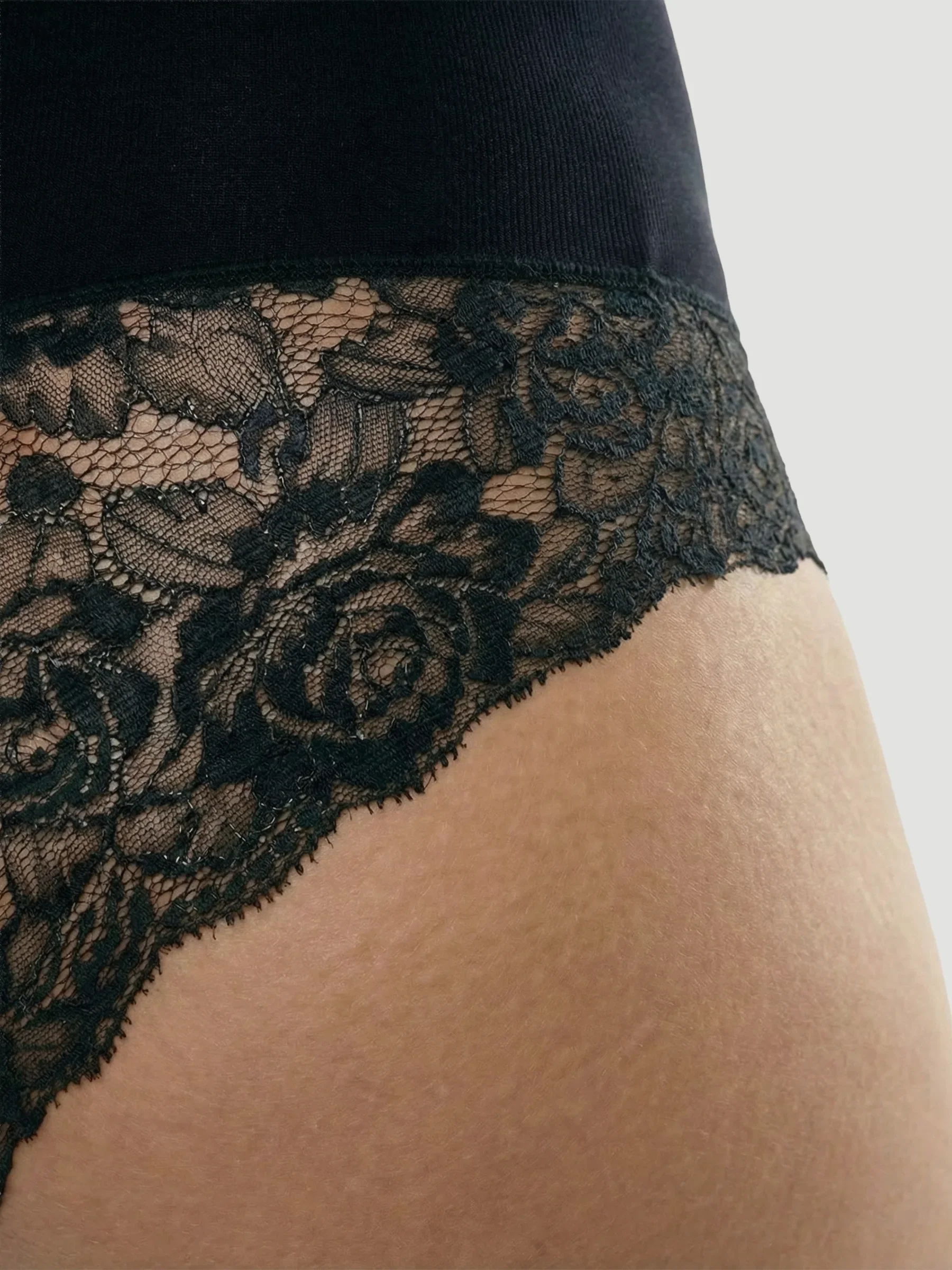 High Waisted Shaping Lace Panty - Image 8