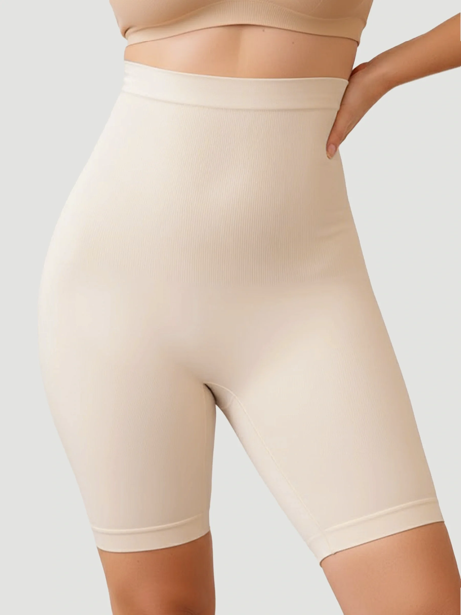 2-Pack High Waisted Shaping Shorts - Image 6