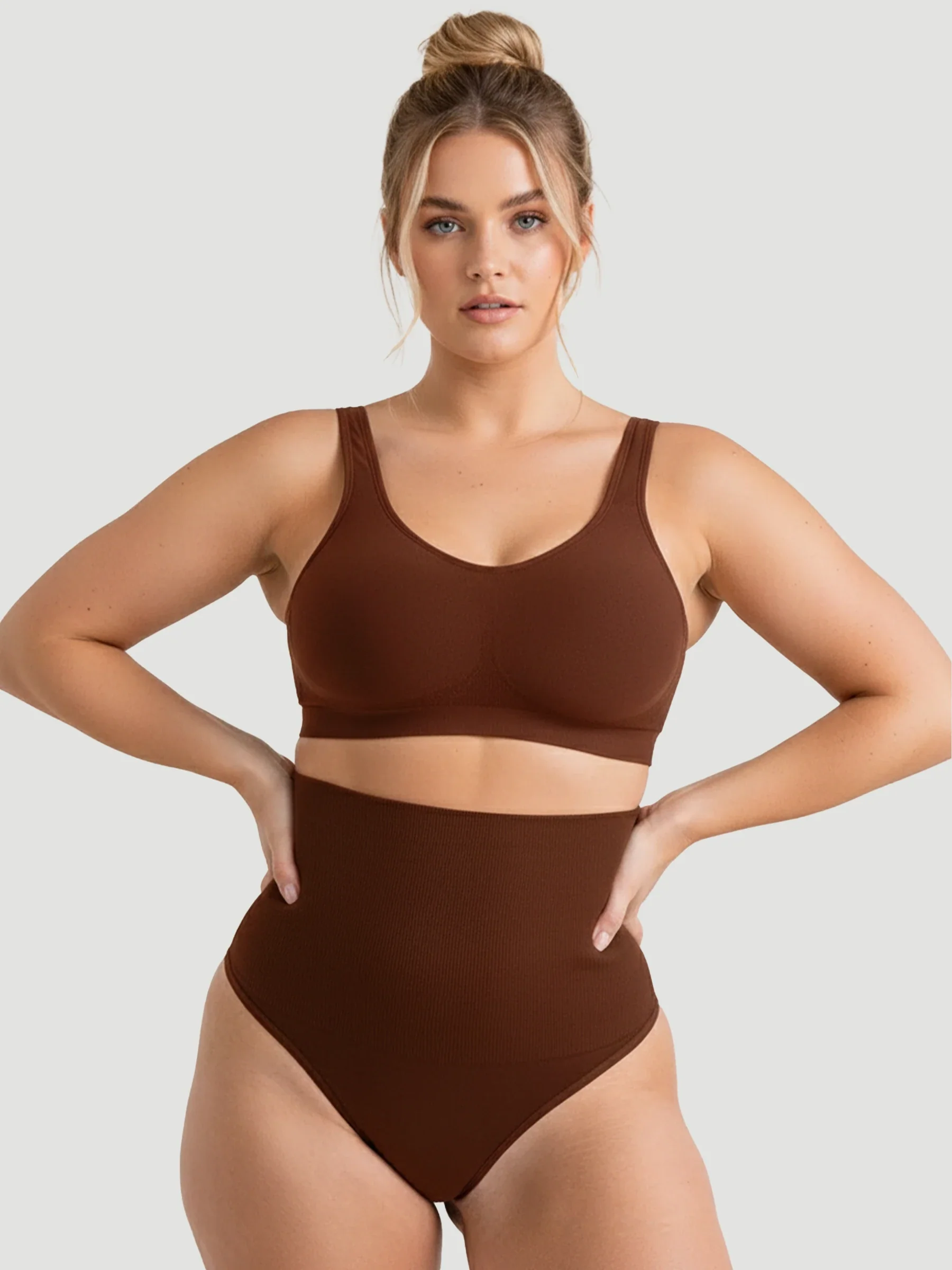 High Waisted Shaping Thong - Image 9