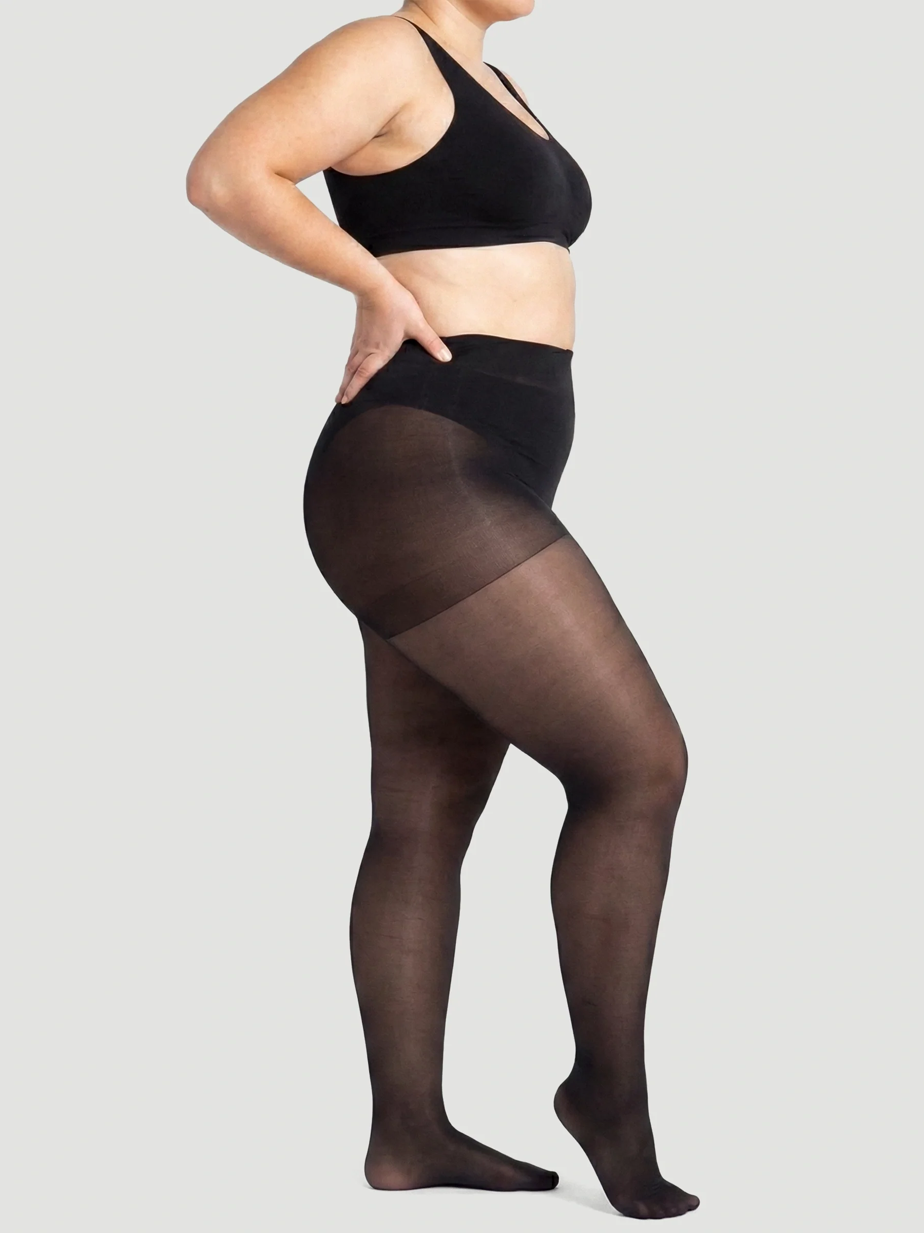 40 Denier Tear-proof Shaping Tights - Image 4